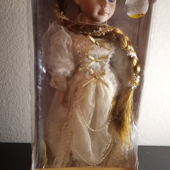 Heirloom Collection Genuine Porcelain Doll - Picture 5 of 5